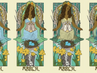 Lady of March Color Test