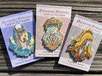 Goddesses of Autumn Enamel Pins