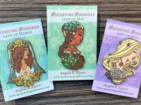 Goddesses of Spring Enamel Pins