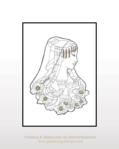 Ink and Gold - Lady of August