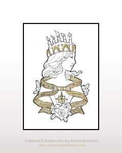 Ink and Gold - Lady of December