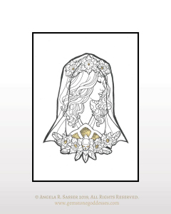 Ink and Gold - Lady of March