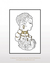 Ink and Gold - Lady of May Ink and Gold - Lady of May