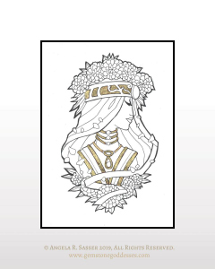 Ink and Gold - Lady of October