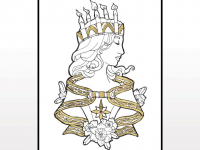 Ink and Gold - Lady of December