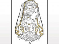 Ink and Gold - Lady of January