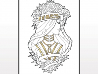 Ink and Gold - Lady of October