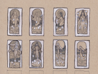 Lady of August Thumbnail Sketches