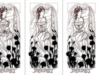 Lady of January Rough Sketches