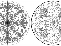 Lady of March Mandala Design