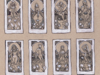 Lady of March Thumbnail Sketches