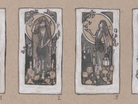 Lady of November Thumbnail Sketches