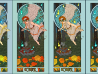 Lady of October Color Test